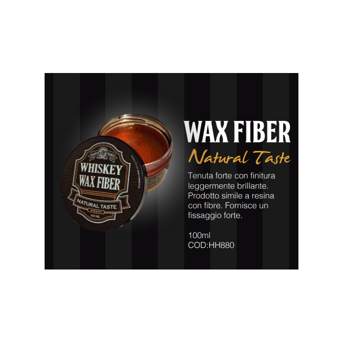 WHISKEY CERA PER CAPELLI WAX FIBER 100 ML