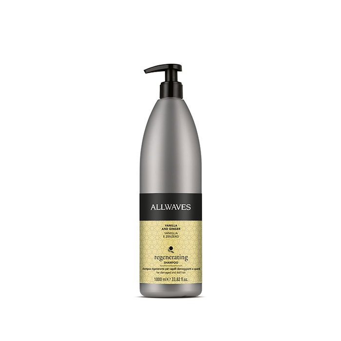 Allwaves Shampoo rigenerante Vaniglia e Zenzero